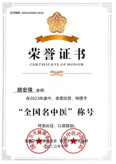 国宝级中医 —— 趙宏偉
