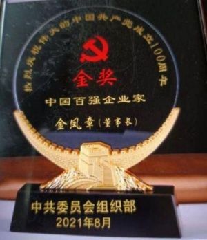 中国优秀企业家——金凤章